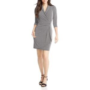 Laundry by Design Sheath Dress black and white Size 8